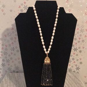 Cezanne fresh water pearls necklace W/pendant 💝🎁